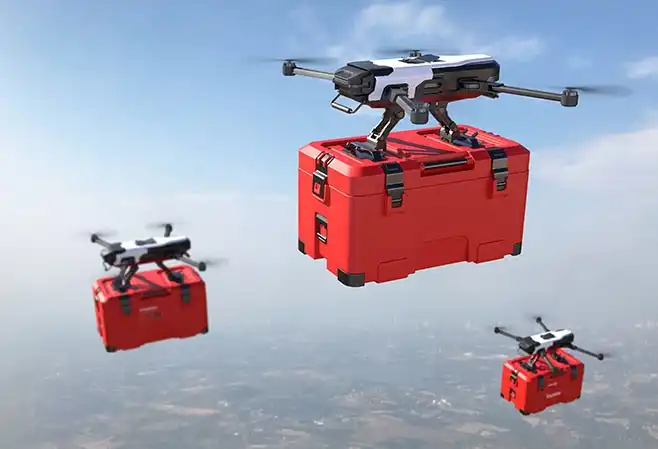 Remote Control Of Drones And Courier Cars